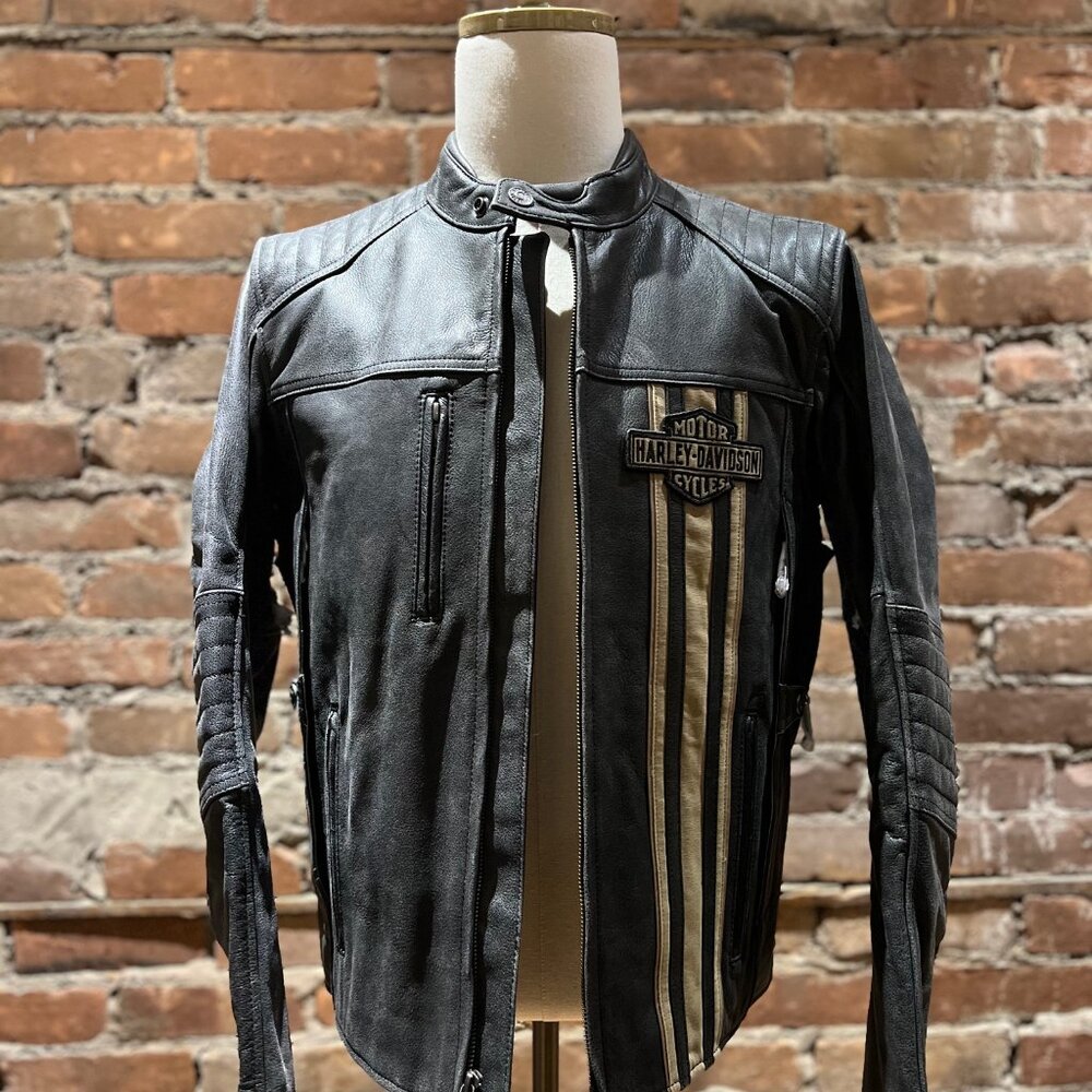 Harley-Davidson Men’s Triple Vent System™ Leather Jacket